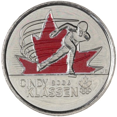 купить Канада 25 центов 2009 Синди Классен Цветная