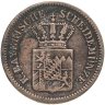 Купить Германия, Бавария 1 крейцер 1862