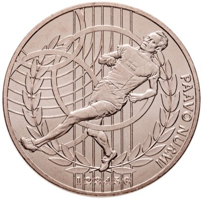 купить Франция 1/4 евро 2024 "Олимпийское наследие: Пааво Нурми"