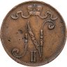 Купить 5 пенни 1908 монета для Финляндии