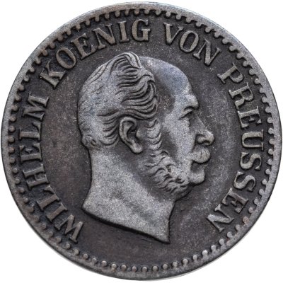купить Германия, Пруссия 1 серебряный грош 1862