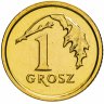Купить Польша 1 грош (grosz) 2014