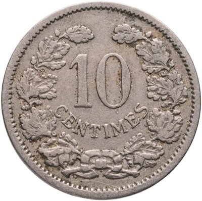 купить Люксембург 10 сантимов (centimes) 1921