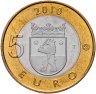 Купить Финляндия 5 евро (euro) 2010 "Провинция Сатакунта"