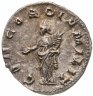 Купить Римская Империя Галлиен 253–268 гг антониниан (реверс: Женская фигура стоит влево, в руках - патера и рог изобилия)