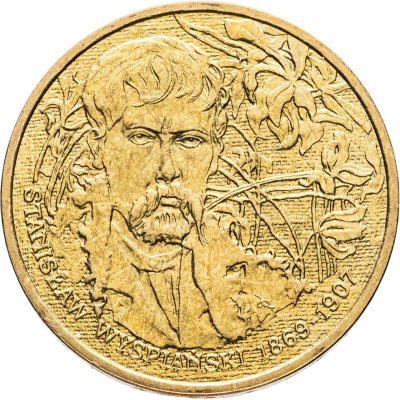 купить Польша 2 злотых 2004 "Художник Станислав Выспяньский"