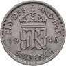 Купить Великобритания 6 пенсов (pence) 1946