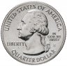 Купить США 1/4 доллара (25 центов, квотер) 2020 S — "Национальный исторический парк и экологический заповедник Бухта Солёной реки" (53-й парк)