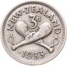 Купить Новая Зеландия 3 пенса (pence) 1933