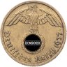 Купить Германия, Третий рейх 10 рейхспфеннигов 1937, знак монетного двора "А"