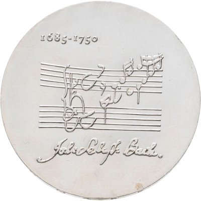 купить Германия, ГДР 20 марок 1975 "225 лет со дня смерти Иоганна Себастьяна Баха"