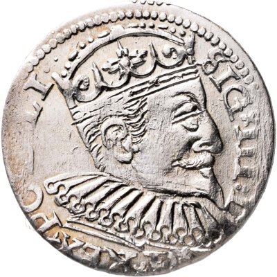 купить Речь Посполитая, Ливония 3 гроша 1597 Сигизмунд III
