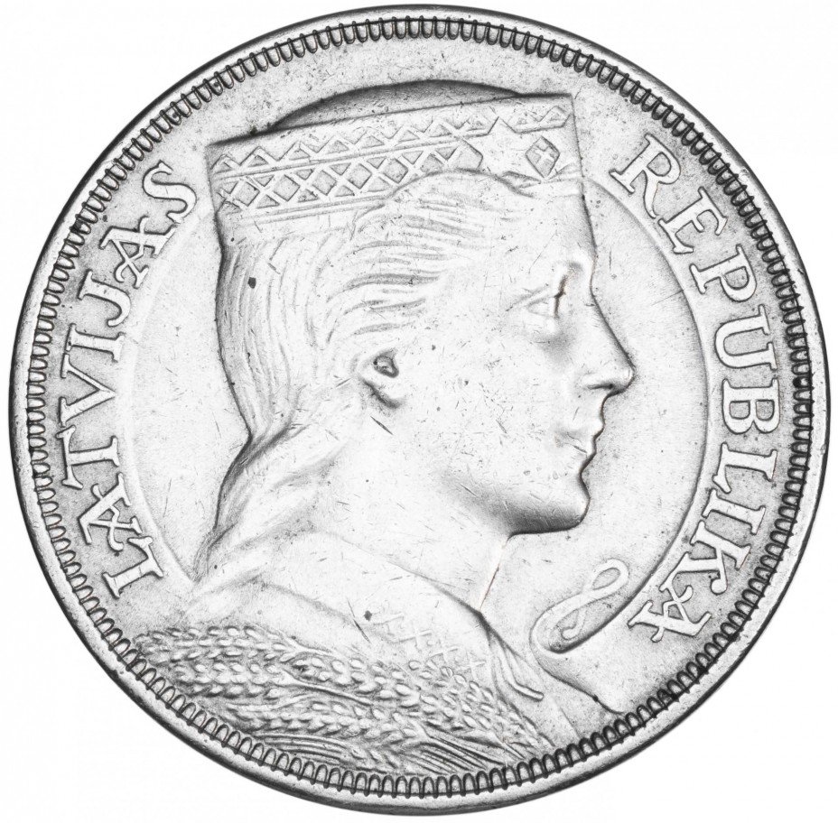 купить Латвия 5 лати 1929