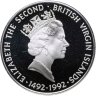 Купить Британские Виргинские острова 25 долларов (dollar) 1992 "500 лет Открытию Нового Света. Колумб под стражей"