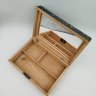Купить Шкатулка для украшений, декорированная сценой китайского чаепития, дерево, зеркало, роспись, Китай, 1970-1990 гг.