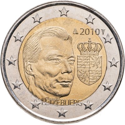 купить Люксембург 2 евро (euro) 2010 Герб Великого герцога Люксембурга