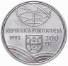 Купить Португалия 200 эскудо (escudos) 1993 "Спрингальд - механическое устройство артиллерии"