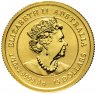 Купить Австралия 15 долларов 2020 "Восточный календарь - Год мыши (крысы)" [1/10 унции золота 999 пробы]