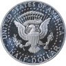 Купить США 50 центов (1/2 доллара, half dollar) 2002 Proof Kennedy Half Dollar (Кеннеди) знак монетного двора "S" - Сан-Франциско