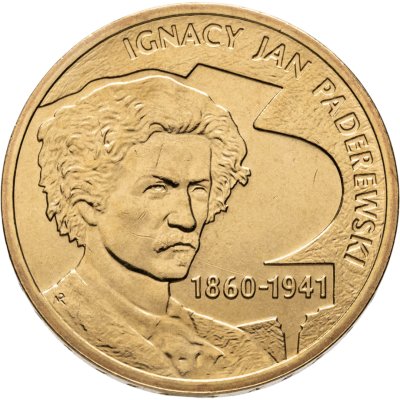 купить Польша 2 злотых 2011 "70 лет со дня смерти Игнация Яна Падеревского"