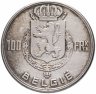 Купить Бельгия 100 франков (francs) 1948 - 1951 года (надпись на голландском - BELGIЁ)