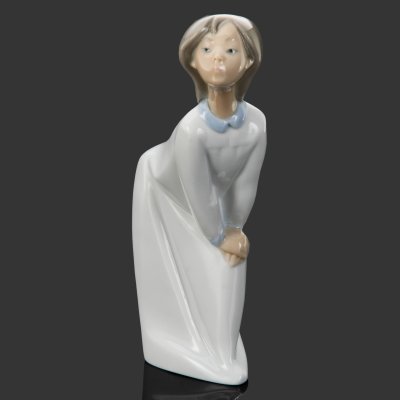 купить Статуэтка "Поцелуй", скульптор Fulgencio Garcia, фарфор, роспись, Lladro, фарфор, роспись, Lladro, Испания, 1965-1970 гг.