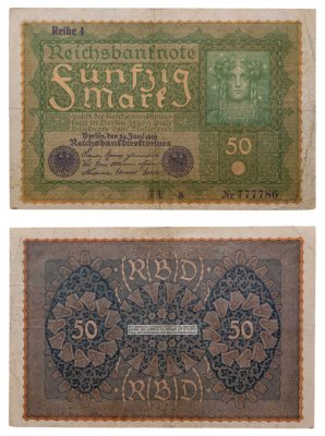 купить Германия 50 марок 1919
