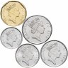 Купить Фиджи набор монет 2009-2010 (5 штук)