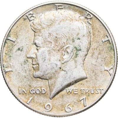 купить США 50 центов (1/2 доллара, half dollar) 1967 Kennedy Half Dollar (Кеннеди)