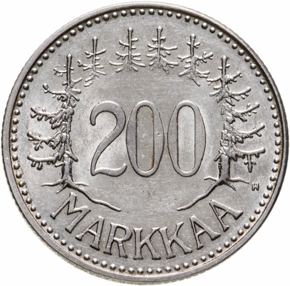 купить Финляндия 200 марок 1957