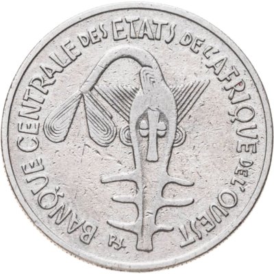 купить Западная Африка (BCEAO) 100 франков (francs) 1968