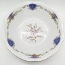 Купить Салатник с цветочным декором и фигурным краем, фарфор, деколь, золочение, Bohemia (Neurohlau), Чехословакия, 1970-1990 гг.