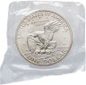 Купить США 1 доллар  1972 S доллар Эйзенхауэра (Лунный доллар) серебро, знак монетного двора "S" - Сан-Франциско в банковской запайке