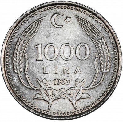 купить Турция 1000 лир 1992