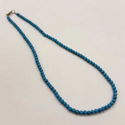 купить Винтажные бусы бирюзового оттенка, композитный материал, Россия, 1990-2010 гг.