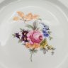 Купить Блюдо круглой формы с цветочным декором, фарфор, деколь, золочение, Bohemia (Neurohlau), Чехословакия, 1970-1990 гг.