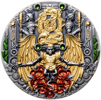 купить Ниуэ 5 долларов 2024 "Путешествие в страну Оз Изумрудный город" в футляре с сертификатом