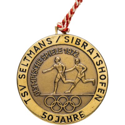 купить Германия медаль "50 лет олимпийскому клубу "Селтманс" Легкая атлетика" 1972