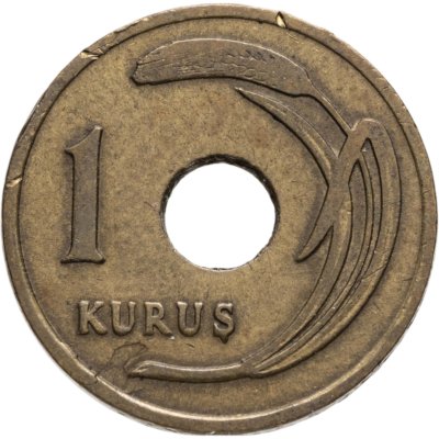 купить Турция 1 куруш (kurus) 1950