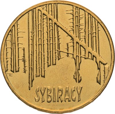 купить Польша 2 злотых 2008 "Сибиряки (Sybiracy)"