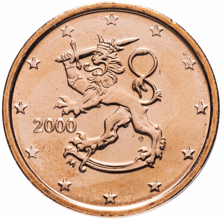 купить Финляндия 2 цента (cents) 2000