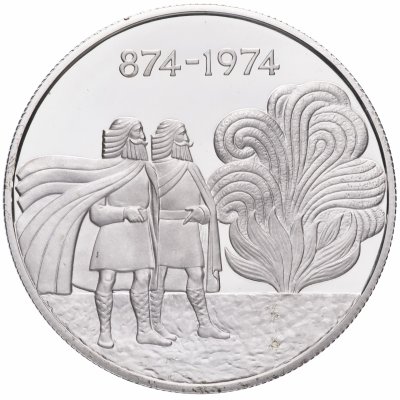 купить Исландия 1000 крон (kronur) 1974 "1100 лет первым поселенцам"