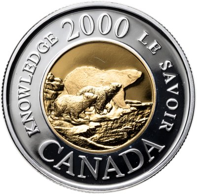 купить Канада 2 доллара (dollars) 2000