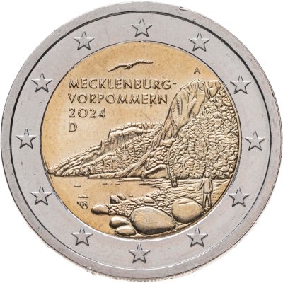купить Германия 2 евро 2024 "Мекленбург - Передняя Померания (холм Кёнигсштуль)" Двор A