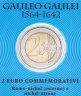 Купить Сан-Марино 2 евро 2005 "Год физики", в буклете