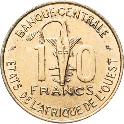 купить Западная Африка (BCEAO) 10 франков (francs) 1959