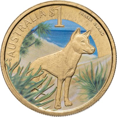 купить Австралия 1 доллар 2012 "Юбилей Австралии - Остров Фрейзера"