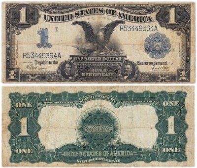 купить США 1 доллар 1899 series 1899 (Pick 338) Speelman-White