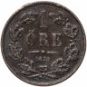 Купить Швеция 1 эре (ore) 1870
