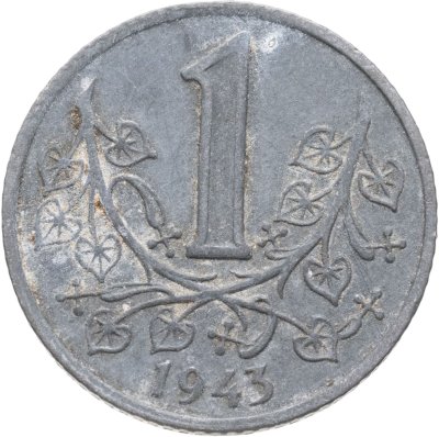 купить Богемия и Моравия 1 крона (crown) 1943
